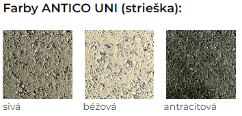 farby antico uni strieska