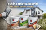 Fasádna omietka Baumit – ako vybrať správne riešenie