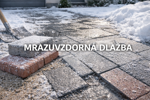 Mrazuvzdorná dlažba: ako vybrať a položiť bez problémov