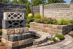 Betónové tvarnice okrasné: výber a použitie