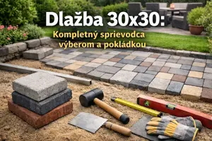 Dlažba 30x30: ako správne vybrať a kde ju použiť