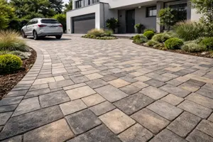 Dlažba na dvor: výber, skladba, pokládka a chyby