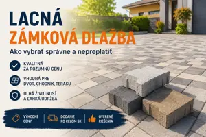 Lacná zámková dlažba: ako vybrať rozumne