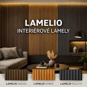 Lamelio lamely: moderný dizajn a akustika interiéru