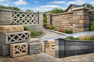 Okrasné tvarnice na plot: výber, murovanie a chyby