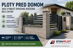Ploty pred domom: ako vybrať správny typ bez chyby