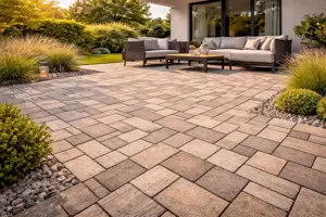 Zámková dlažba na terasu: výber, pokládka a tipy