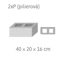 Alpský plot EXCLUSIVE 2xP (obojstr. štiep. pilierová)