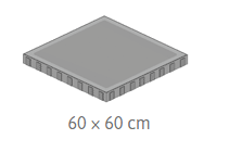 Grande 60x60x6 cm zámková dlažba
