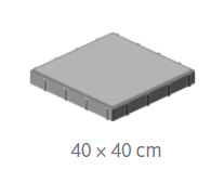 Jubileum platňa 50 x 50 x 5 cm