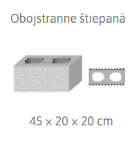 Alpský plot MAX obojstranne štiepaný