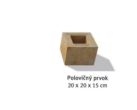 Bellamonte múr 60x20x15cm