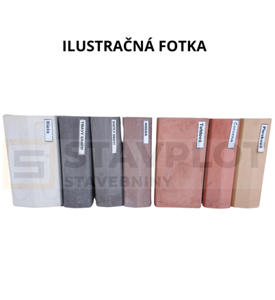 Betónová strieška stĺpiková (štvorcová) – LIGHT