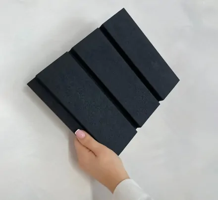 Ľavé zakončenie lamely ROCCA - onyx black