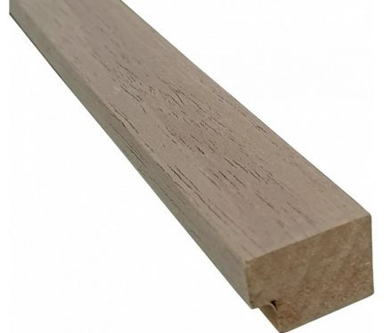 Ukončovacia lamela potiahnutá drevenou dyhou, VENEER, dub Sonoma