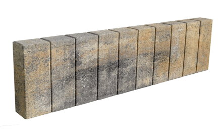 Obrubník palisádový 100x8x25 cm
