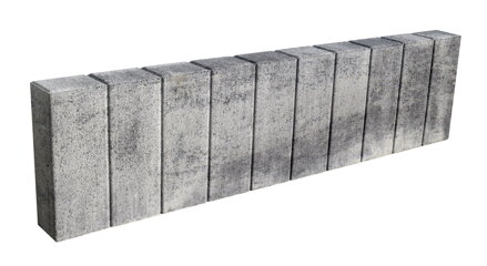 Obrubník palisádový 100x8x25 cm