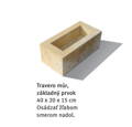 Bradstone Travero 40x20x15cm