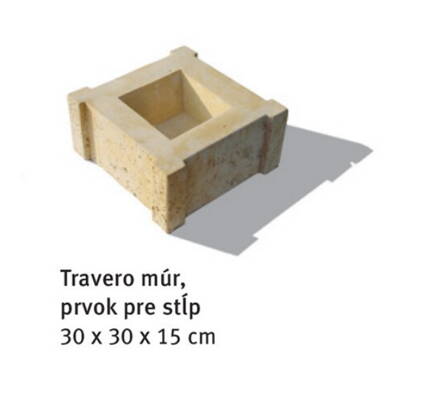 Bradstone Travero 30x30x15cm