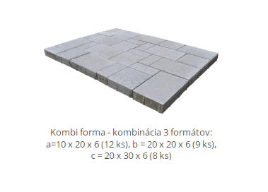 Top zóna kombi 126,6x95,2x6cm