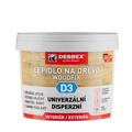 Lepidlo na drevo WOODFIX D3 5 kg vedro biela, po vytvrdení transparentná