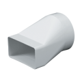 Prechodový prvok Ø 125 mm, 150 × 75 mm
