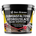 Gumoasfaltová hydroizolácia DenBit DISPER DN 10 kg vedro