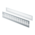 Mriežka vetracia hliníková 480 × 80 mm biela