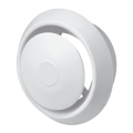 Ventil s reguláciou Ø 100 mm biela