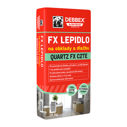 FX lepidlo na obklady a dlažbu QUARTZ FX C2TE 7 kg vrece