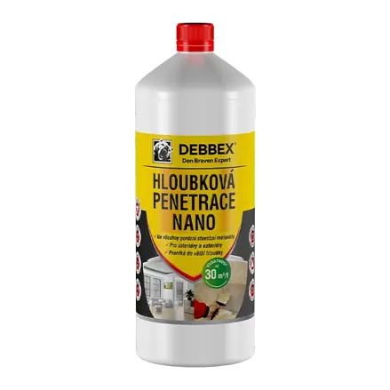 Hĺbková penetrácia NANO (žltá etiketa) 1 l fľaša transparentná