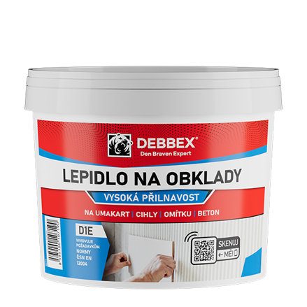 Lepidlo na obklady 1 kg kelímok biela