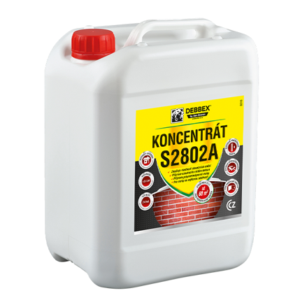 S2802A Koncentrát stavebných zmesí 5 kg kanister mliečne biela