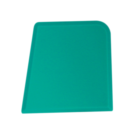 Silikónová stierka štvorhranná profi zelená