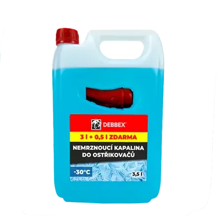 Nemrznúca kvapalina do ostrekovačov -30 °C 3 l kanister