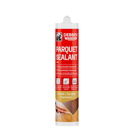 Parketový tmel 280 ml kartuša čerešňa (RAL 8199)