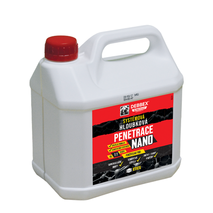 Hĺbková penetrácia NANO 3 l kanister transparentná