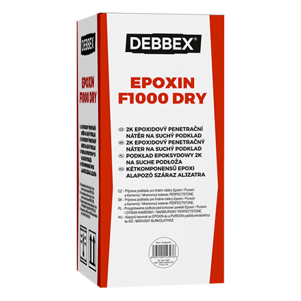 EPOXIN F1000 DRY 4,4 kg plechovka transparentná