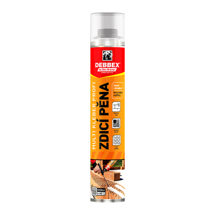 Murovacia pena MULTI KLEBER PROFI 750 ml pištoľová dóza sivá
