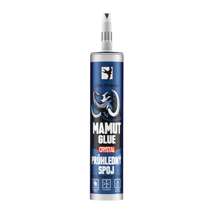 MAMUT GLUE Crystal 290 ml kartuša transparentná