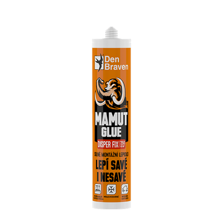 MAMUT GLUE Disper Fix 280 ml kartuša biela