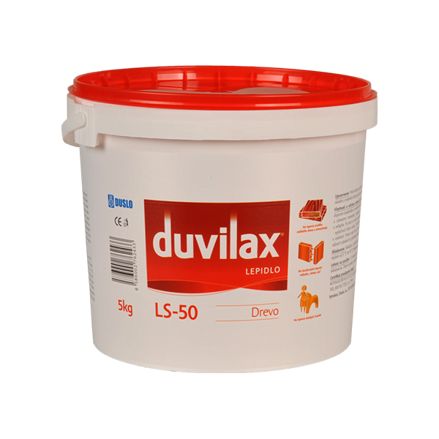 Duvilax LS-50 lepidlo na drevo D2 1 kg kelímok biela