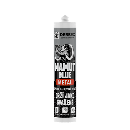 MAMUT GLUE Metal 290 ml kartuša kovovo svetlo sivá