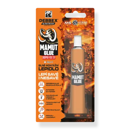 MAMUT GLUE Disper Fix 25 ml tuba v blistri sivá
