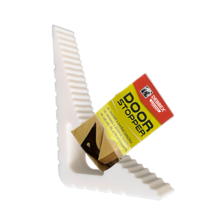 Zarážka do dverí a okien DOOR STOPPER 1 ks biela