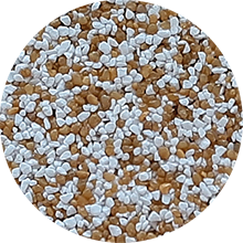 Tekutá podlaha 15,91 kg vedro biela & okrová