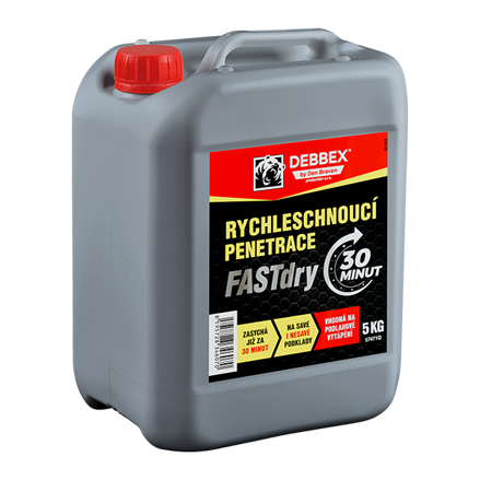 Rýchloschnúca penetrácia FASTdry 5 kg kanister mliečne biela