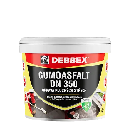 GUMOASFALT DN 350 (na vodnej báze) 5 kg vedro