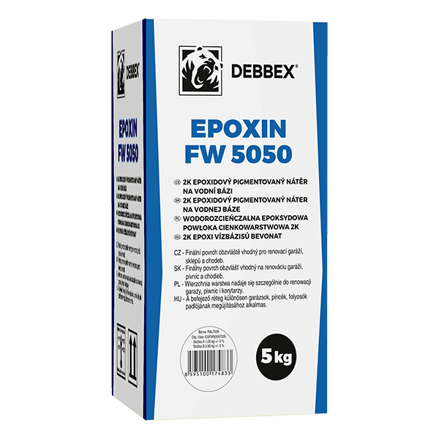 EPOXIN FW5050 30 kg sada plechoviek RAL 7035