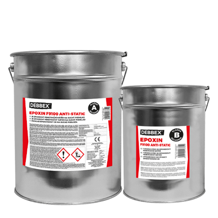 EPOXIN F9100 ANTI-STATIC 10 kg súdok a kanister RAL 7001